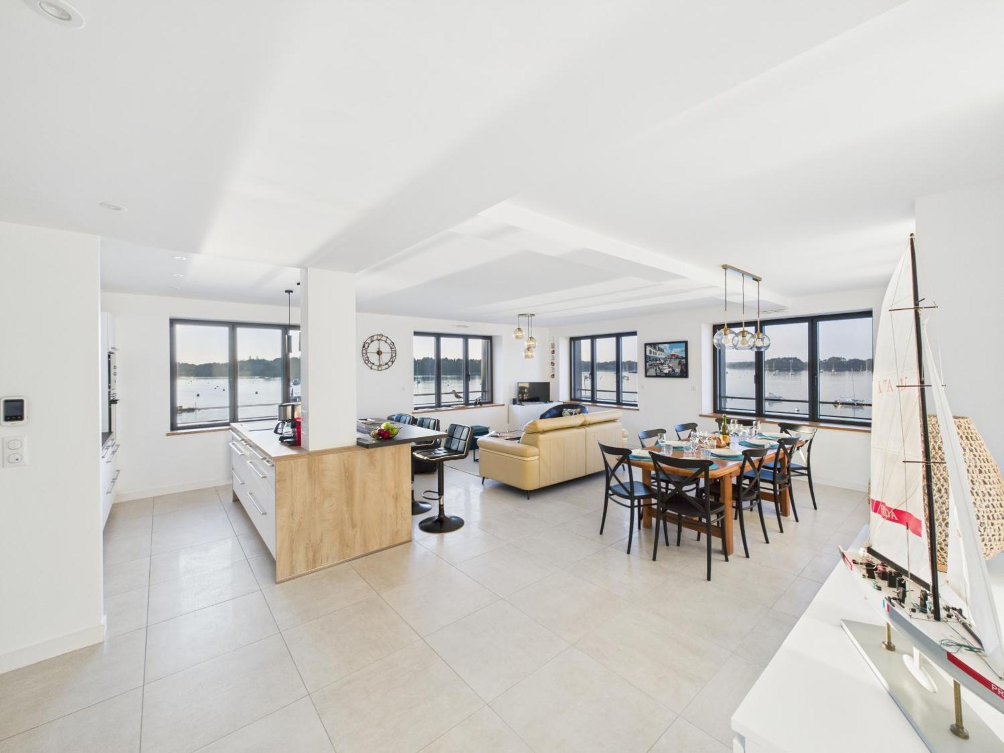 Appartement Vue Sur La Mer A L'Ile Tudy ! מראה חיצוני תמונה