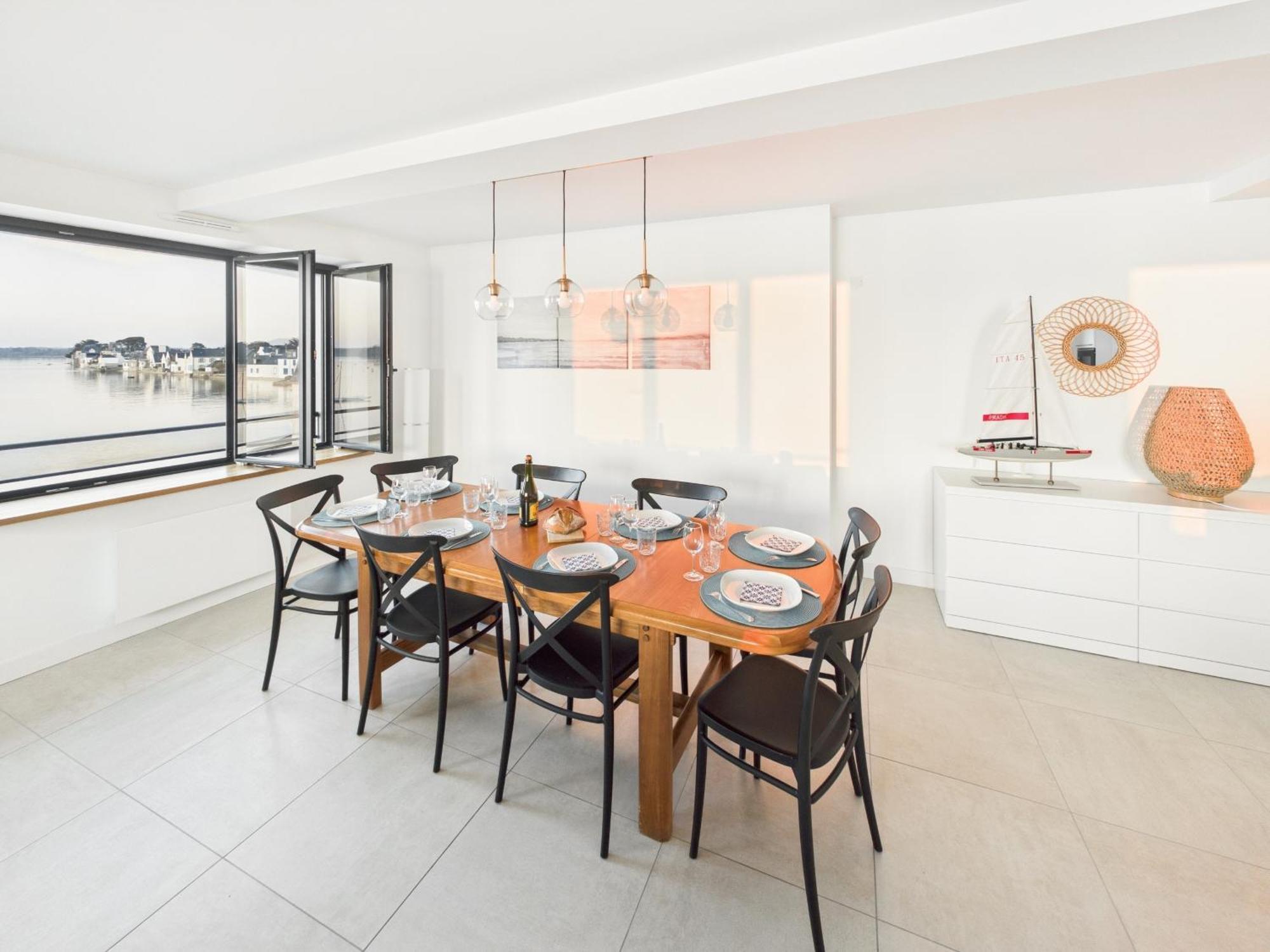 Appartement Vue Sur La Mer A L'Ile Tudy ! מראה חיצוני תמונה