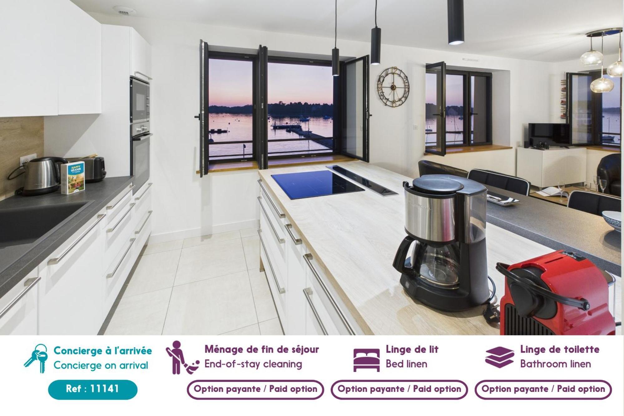 Appartement Vue Sur La Mer A L'Ile Tudy ! מראה חיצוני תמונה